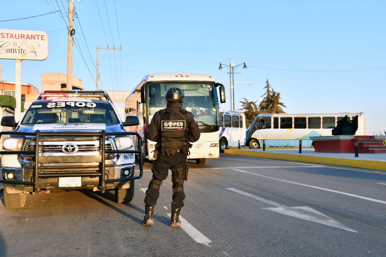 Asegura Policía de Huamantla a 12 personas por portación y consumo de estupefacientes en la vía pública